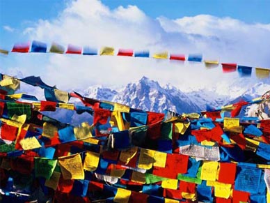 Lung-Ta: le bandiere di preghiera tibetane » Free Dharma Teachings